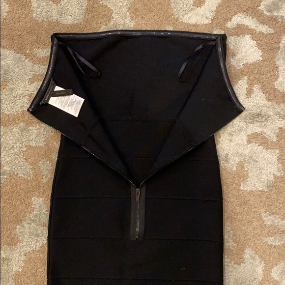 BCBG little black strapless dress - Picture 5 of 6